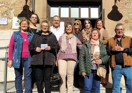 Las ganadoras, jurado, autoridades y organizadores.