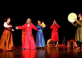 Un pasaje de la representación de 'Alfonso X, la última cantiga'.