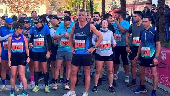 Podio para Alan Otero en la media maratón de Jarandilla