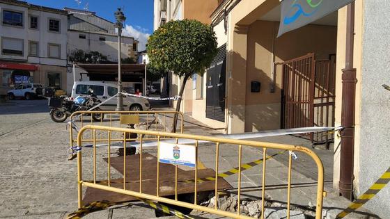 Comienza la construcción de un punto de recarga para coches eléctricos