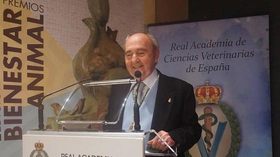 Miguel Ángel Aparicio, secretario de la Real Academia de Ciencias Veterinarias