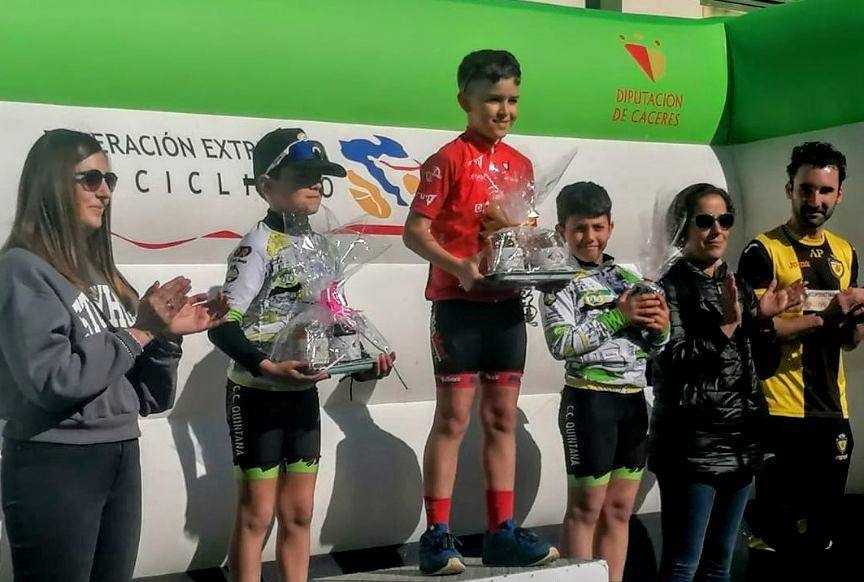 El ciclista jaraiceño Darío Martín, campeón en principiantes de la Maratón de la Miel