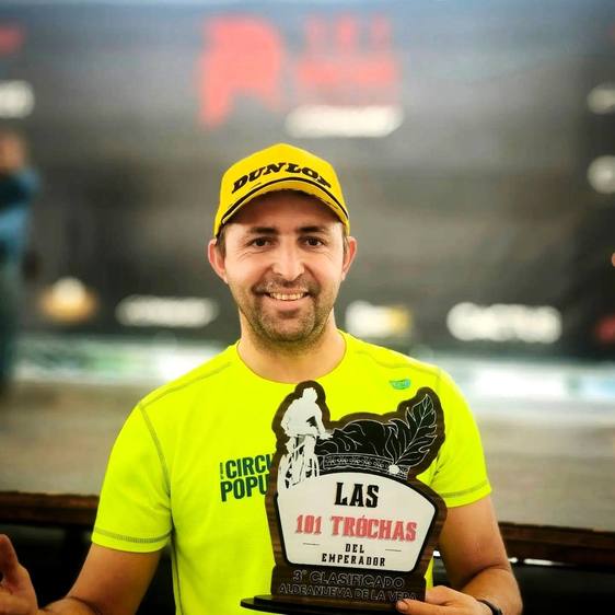 Podio para José Pavón en Las Trochas del Emperador Ruta Corta 2024