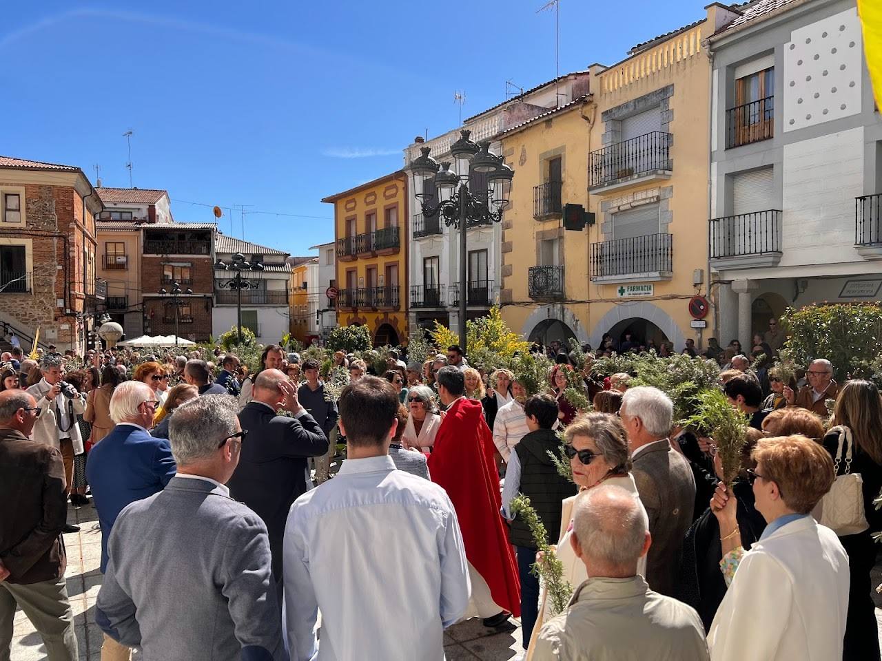 La Semana Santa jaraiceña arranca hoy con la bendición de ramos y palmas