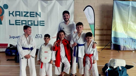 El Club de Karate Jaraíz logra otras siete medallas en la Kaizen League