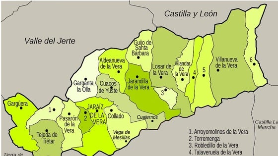 El PP se impone en 13 de las 19 poblaciones de La Vera en las europeas