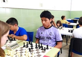 Ajedrecistas participantes en el torneo del pasado año.