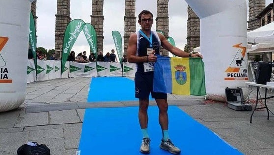 Miguel Ángel Arjona participa en la carrera 100k Madrid-Segovia XTREME