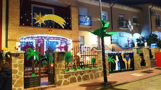 Ya es Navidad en la calle Rufino Villalobos