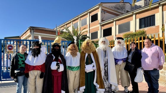 Los Reyes Magos, en el colegio Gregoria Collado