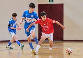 Jornada maratoniana de fútbol sala benjamín