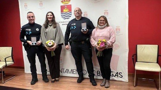 Iván Serradilla, medalla al Mérito Profesional de la Policía Local de Bargas