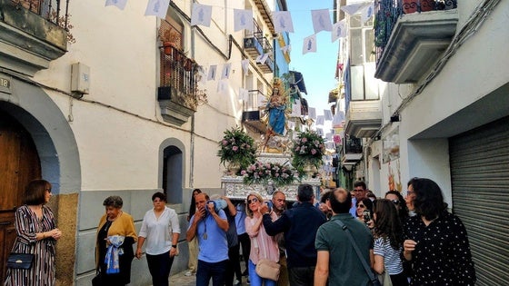 La Patrona recorrerá las calles siete veces durante sus fiestas