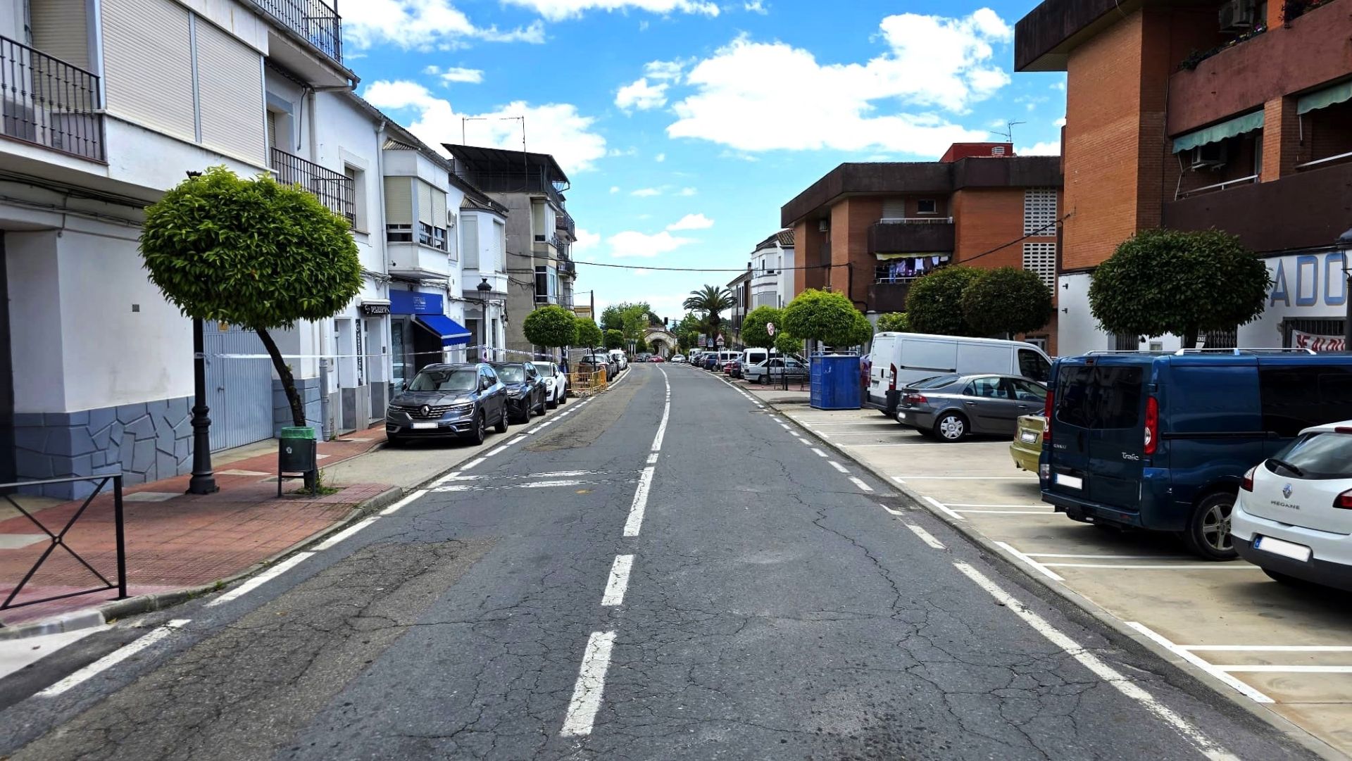 Avenidal del Salobarar o tramo urbano de la carretera EX-392.