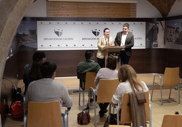 Isabel Ruiz Correyero y Javier Prieto.