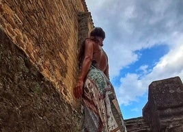 'Modelo por un día' para presentar en Jaraíz las creaciones de Eva Jabón