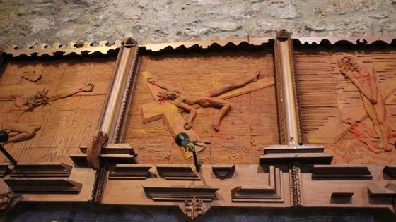 El viacrucis de la iglesia de Santa María, una obra de arte desconocida