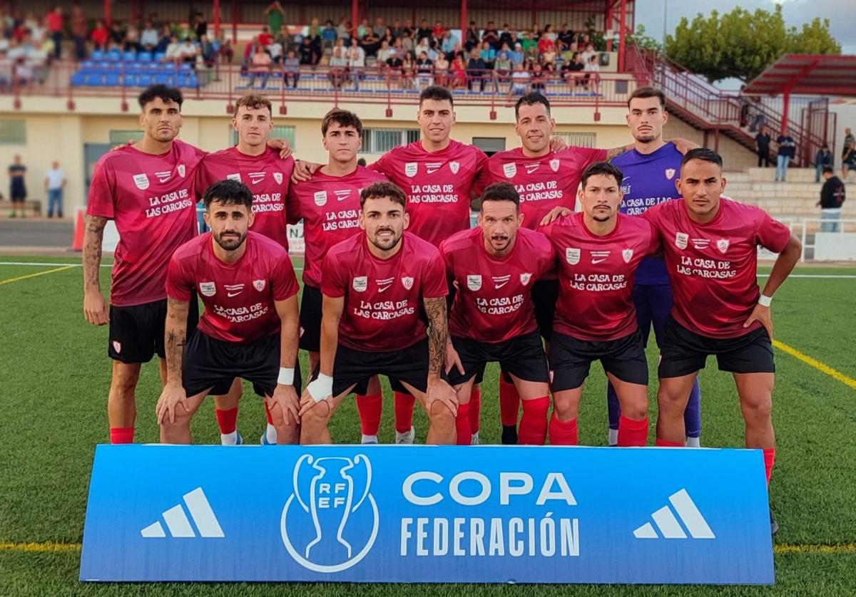 El Jaraíz con su nueva vestimenta, en los prolegómenos del choque.