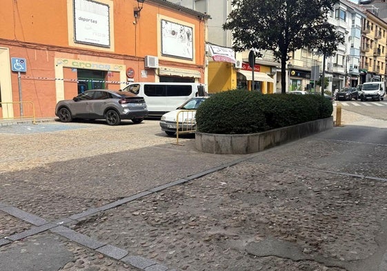 Corte parcial del tráfico en la Plazoleta Enciso por obras