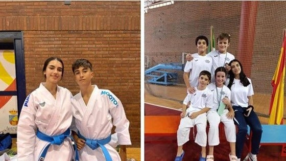 Andrea Corrales, campeona de Extremadura de Kárate
