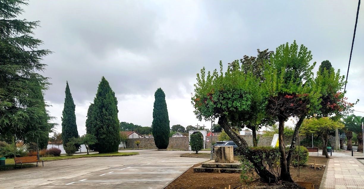 Inmedianoes del cementerio municipal recientemente remodelada.