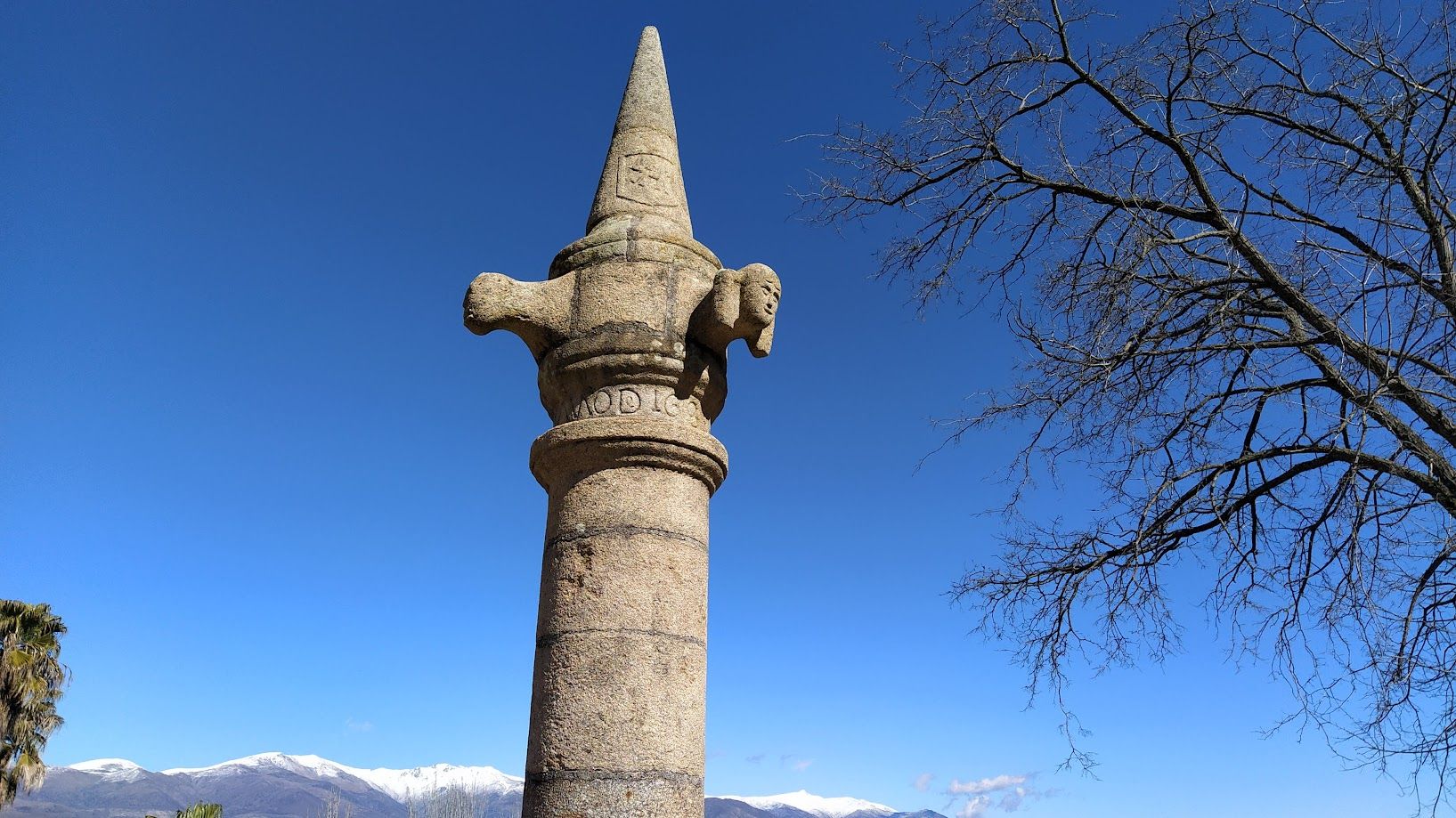 Rollo o picota, símbolo de la independencia de Jaraíz.