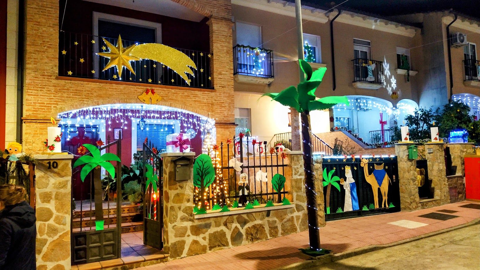 Calle Rufino Villalobos, primer premio el pasado año en barrios.