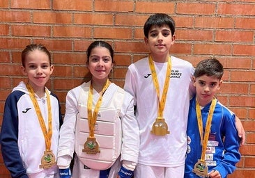 Once medallas para el Club de Kárate Jaraíz en la final de los Judex