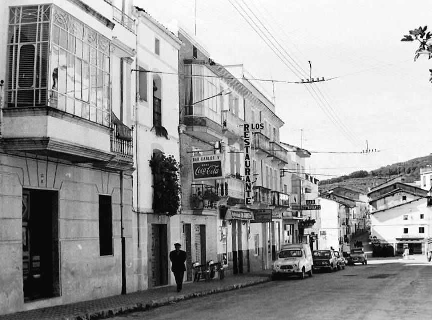 La carretera' a finales de la década de los cincuenta.
