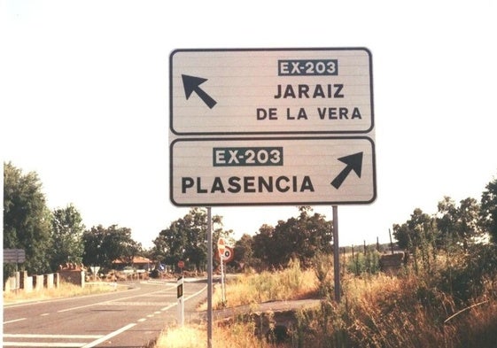 La Junta arregla varios tramos de la EX-203 entre Jaraíz y Plasencia