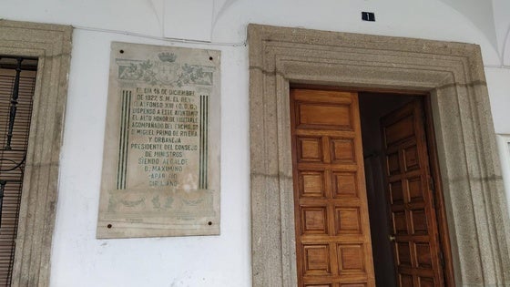 Visita del rey Alfonso XIII a Jaraíz