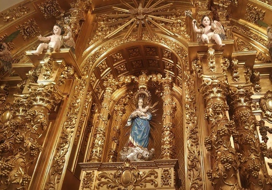 La imagen de la Patrona será restaurada tras detectarse varios desperfectos