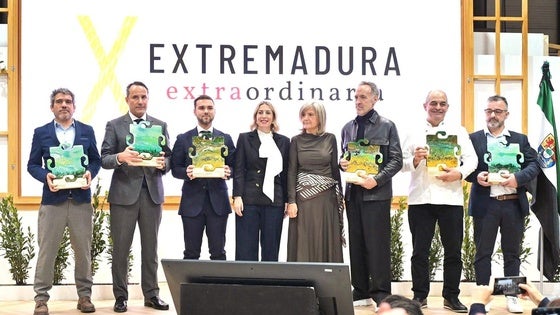 La Junta otorga al Villa Xarahíz en Fitur el 'Galardón Extra Gastro Rural'