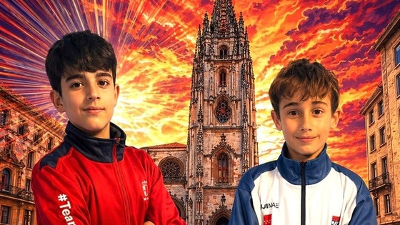 Fernando Corrales y Manuel Ortiz, en el Campeonato de España de Kárate