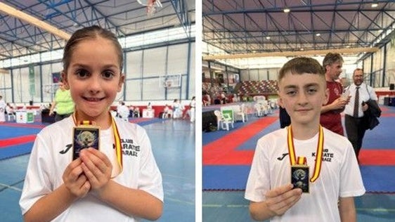 Dos alumnos del Club de Kárate Jaraíz, campeones de la Copa de España