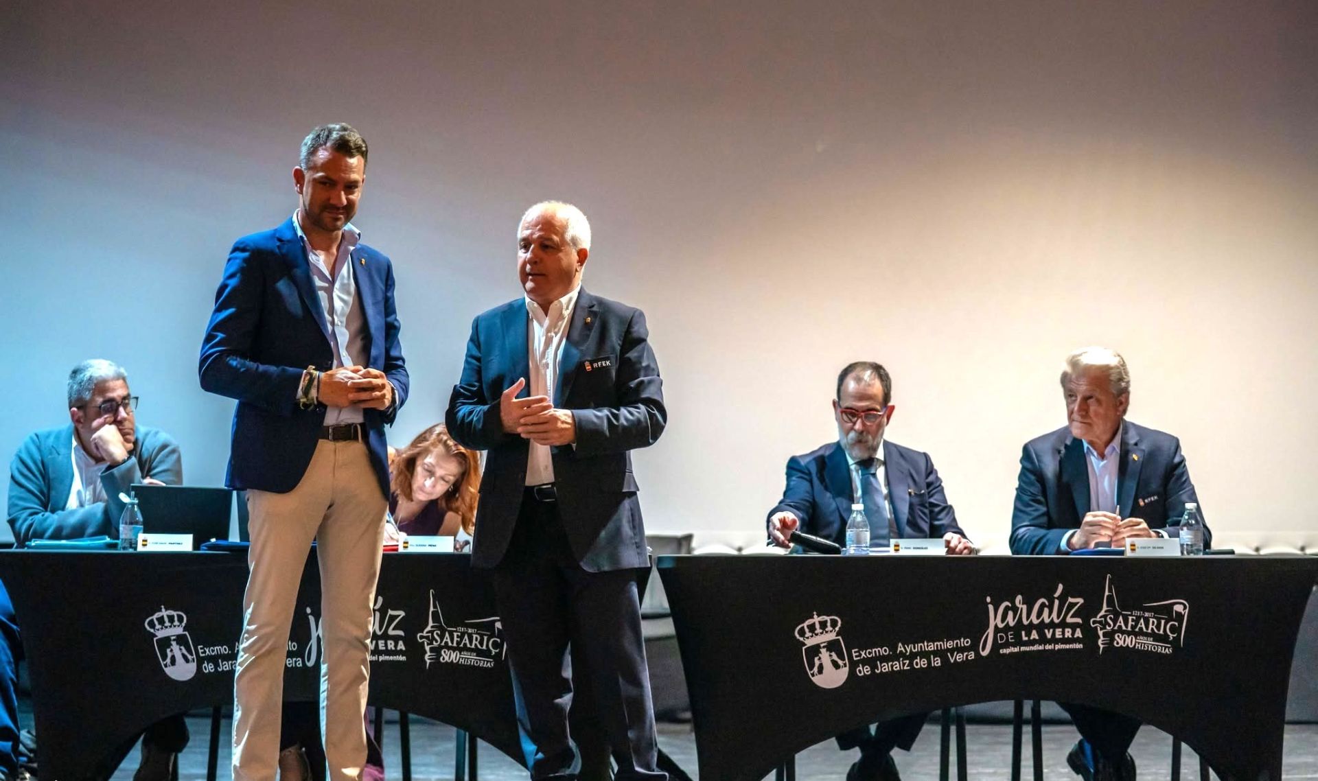 Intervención del alcalde, Luis Miguel Núñez