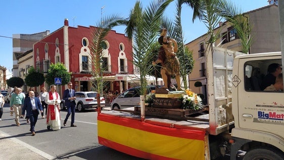 Hoy, día grande las fiestas en honor de San Cristóbal