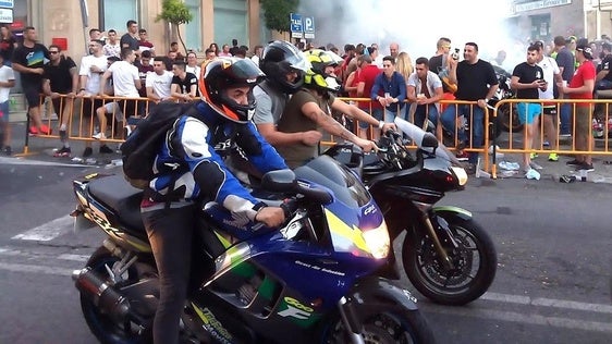 La concentración nacional llena Jaraíz de motos