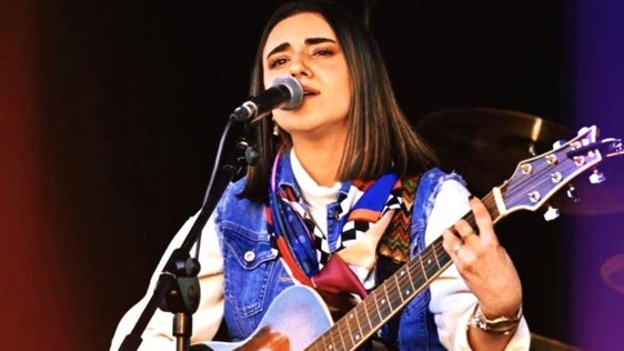 Concierto de Nerea Mateos en el auditorio del polideportivo
