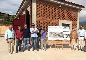 La consejera Mercedes Morán visita la nueva estación de bombeo de aguas residuales