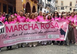Cabeza de la marcha rosa del pasado año