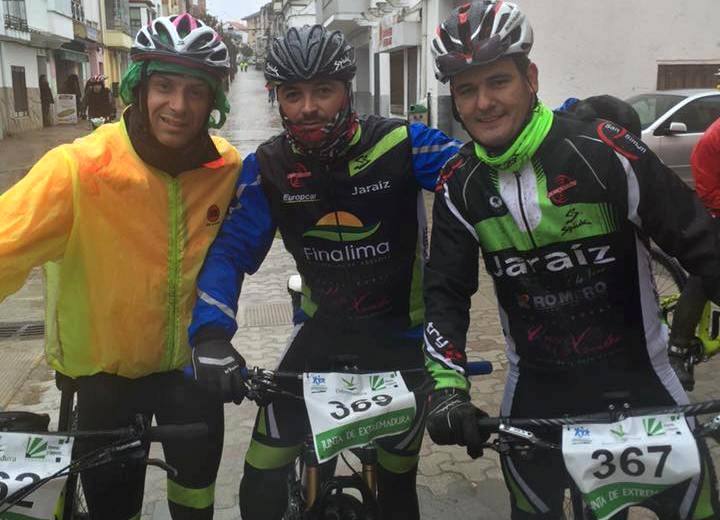 Tres de los participantes. 