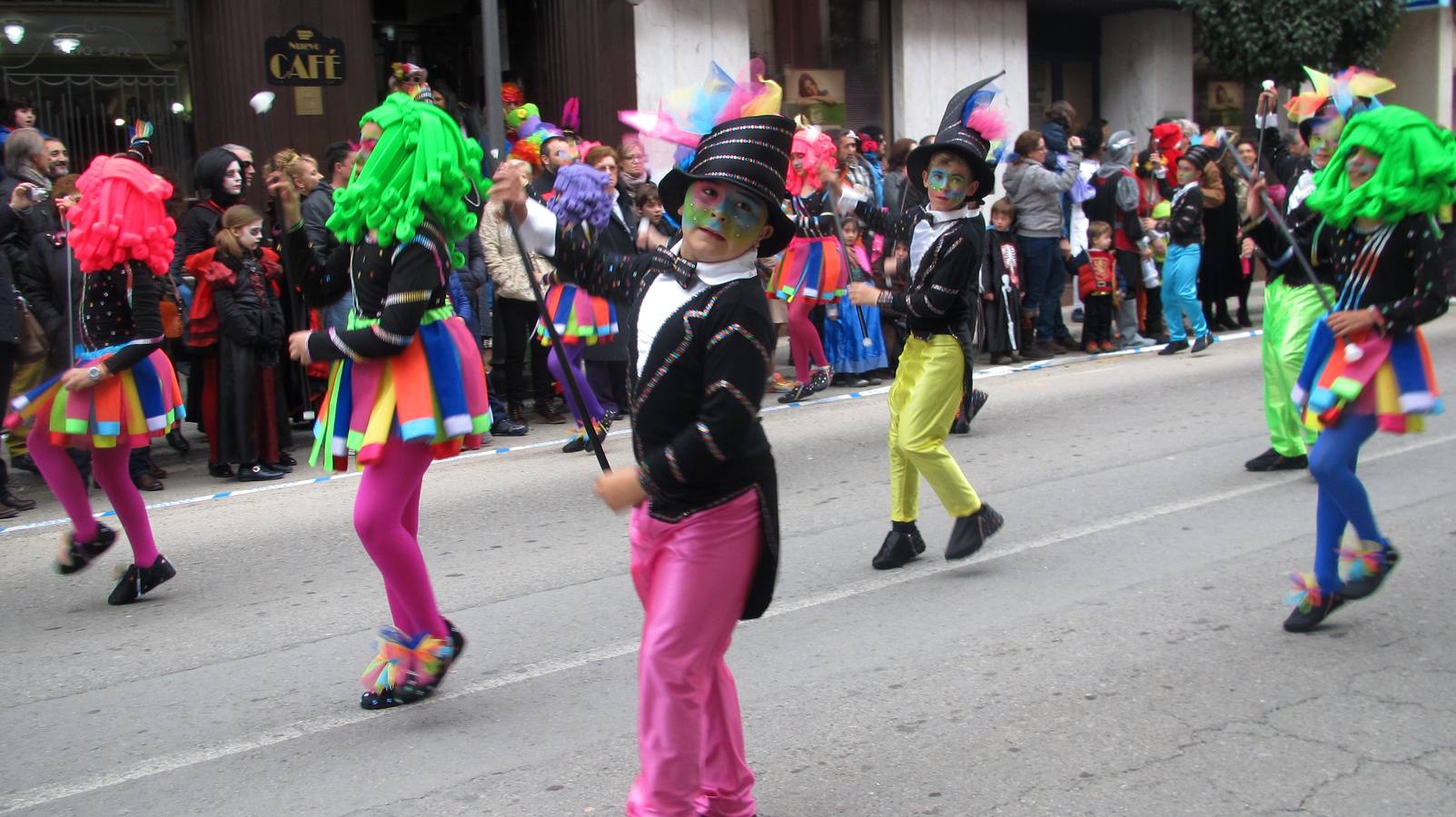 Primer desfile del Carnaval Jaraiceño de 2016.