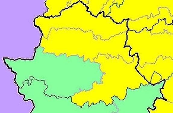La alerta naranja por lluvias sigue hoy y se rebajará a amarilla durante el día