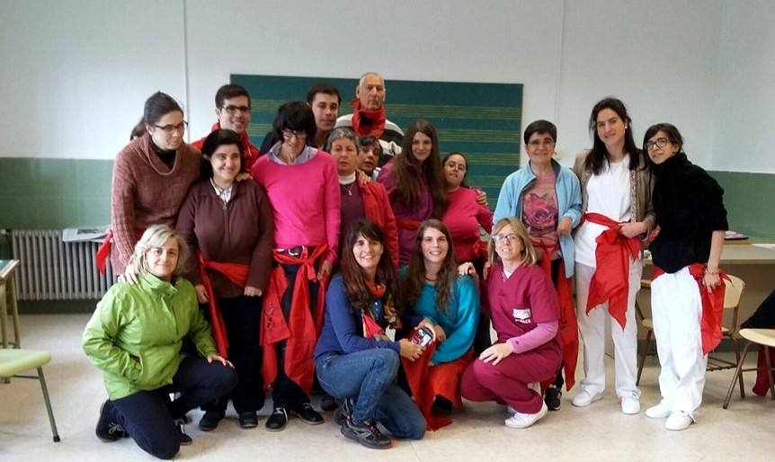 Participantes en el taller y monitores.