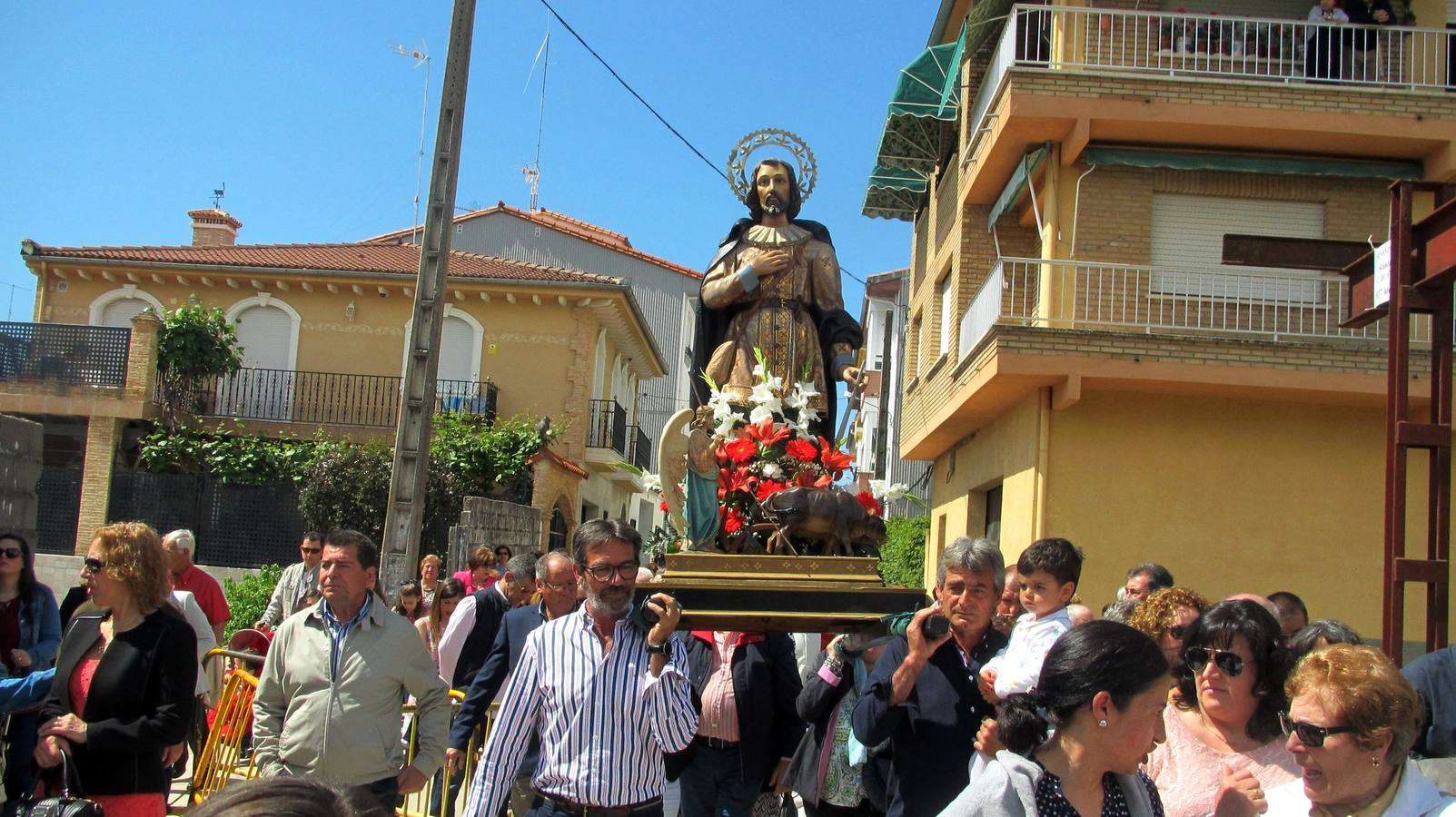 Procesión de San Isidro. 