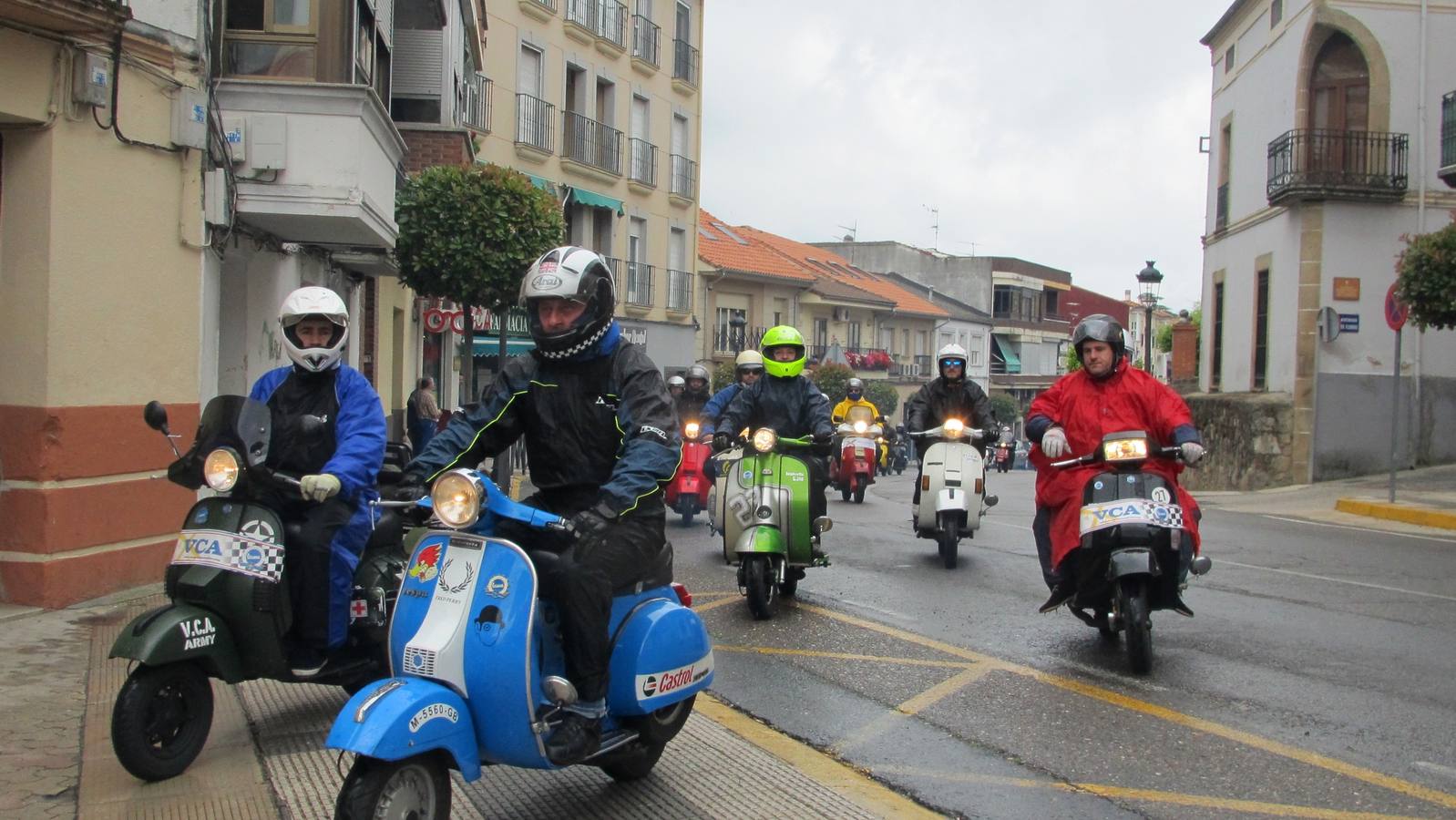 Entrando en la avenida de Yuste.