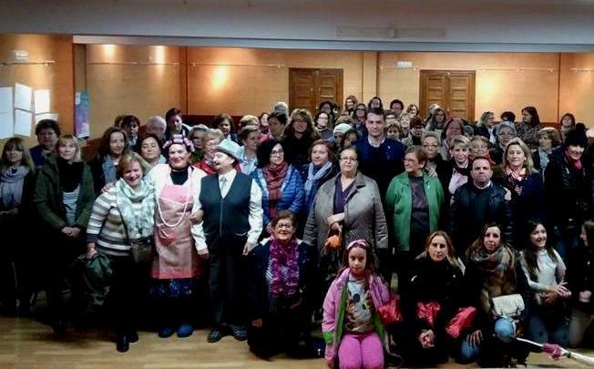 Asistentes a la celebración, ayer, en Cuacos.