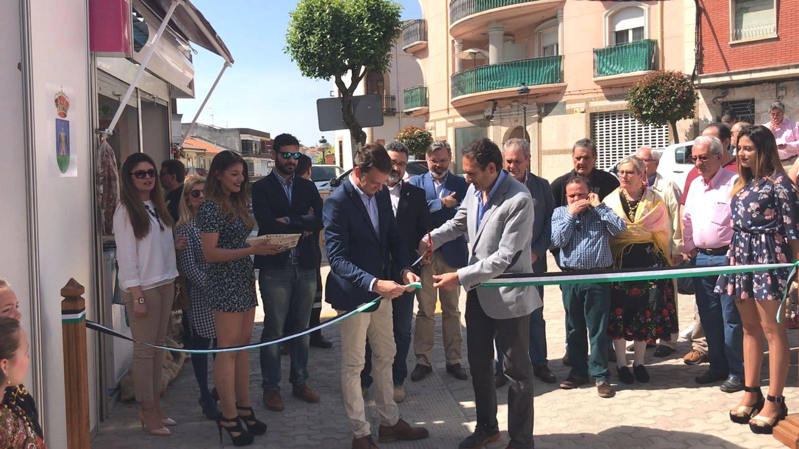 Acto de la inauguración de la feria.