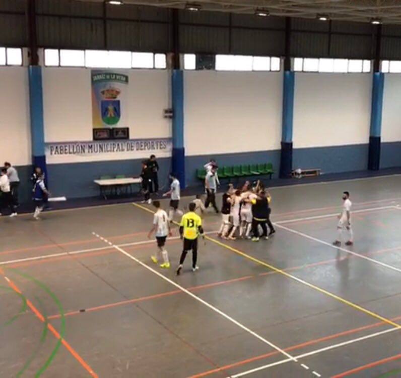 A un paso del ascenso a la tercera división de fútbol sala